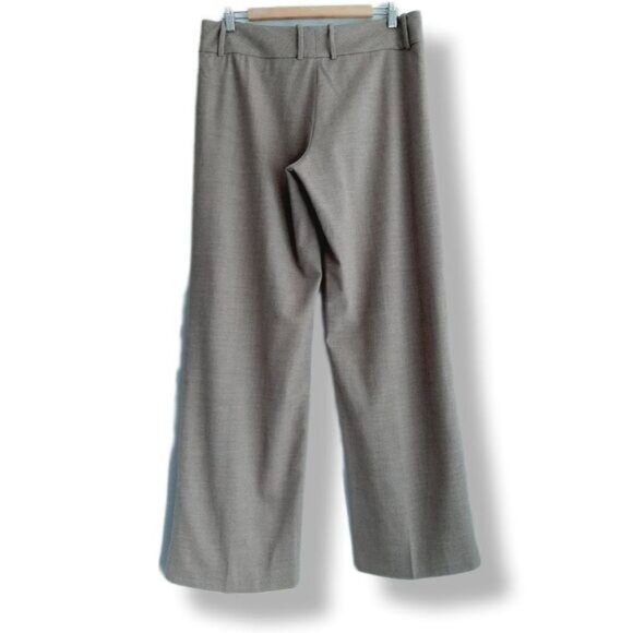 ELIE TAHARI Wool Blend Classic Dress Pants Taupe Sz 10 - Picture 2 of 8
